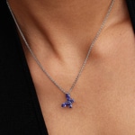 Pandora Timeless Collier à Pendentif Papillon 925 Argent  - 394232C01-45