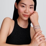 Pandora Timeless Choker Cœur Halo 925 Argent  - 393549C01-40