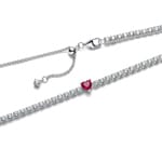 Pandora Timeless Choker Cœur Halo 925 Argent  - 393549C01-40