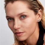 Pandora Timeless Halo Heart Trilogy Stud Earrings 925 Silver - 294411C01