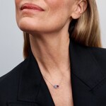 Pandora Timeless Strahlenkranz Herzen Anhänger-Halskette 925 Silber - 393632C01-45