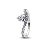 Pandora Timeless Welliger Pavé Herz Ring 925 Silber - 193661C01