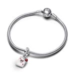Pandora Moments x Disney Charm Pendant Double Les Méchants de Disney Reine de Cœur 925 Argent - 793420C01