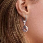 Pandora ME Pavé Link Earring 925 Silver - 299682C01