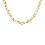 Fantasy Curb Chain 750/18 K Yellow Gold 5mm - 580.5