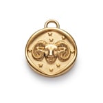 Paul Hewitt Aries Charm Gold