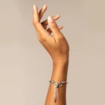 Paul Hewitt Armband Turtle Anchor Marinium Ocean Steel Silbrig / Grau - PH-FB-2051