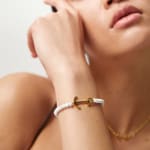 Paul Hewitt Armkette Anchor Beads Marinium Ocean Steel Goldig - PH-JE-0076