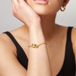 Paul Hewitt Bracelet Waves Doré - PH004414