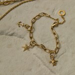 Paul Hewitt Charm-Bracelet Anchor Link Marinium Ocean Steel Gold - PH-JE-0450