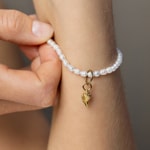 Paul Hewitt Charm-Bracelet Pearl Marinium Ocean Steel Doré - PH-JE-0456