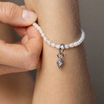 Paul Hewitt Charm-Bracelet Pearl Marinium Ocean Steel Argenté - PH-JE-0458