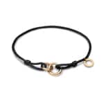 Paul Hewitt Waves Armband Marinium Ocean Steel Schwarz / Goldig 