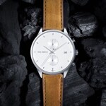 Paul Hewitt Chrono Line White Sand Leather Mustard Ø 42 - PH-C-S-W-49M