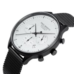 Paul Hewitt Chrono Marinium Ocean Steel Black Ø 42 - PH-W-0300