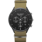 Paul Hewitt Chrono Marinium Ocean Steel Nato Olive Ø 42 - PH-W-0499