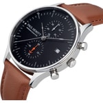 Paul Hewitt Chrono Quartz Leather brown Ø 42 - PH-W-2032