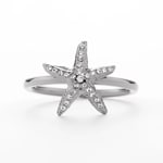 Paul Hewitt Bague Sea Star Marinium Ocean Steel Argenté - PH-JE-1113