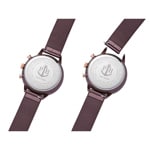 Paul Hewitt Everpulse Line Dark Mauve Sunray IP Mesh Ø 38 - PH-E-DM-DM-53S