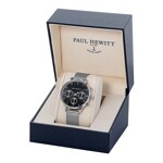 Paul Hewitt Everpulse Line Black Sunray Silver Mesh Ø 38 - PH002813