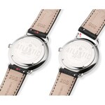 Paul Hewitt Grand Atlantic Line Black Sea IP Gold Leather Croco Black Ø 42 - PH-TGA-G-B-15