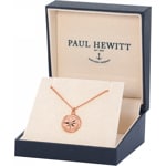 Paul Hewitt Necklace 925 Silver Wind Rose IP Rose - PH003101