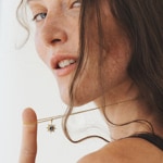 Paul Hewitt Collier Aurora Marinium Ocean Steel Doré - PH-JE-2177