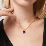 Paul Hewitt Collier Heart of the Sea Marinium Ocean Steel Doré - PH-JE-0148