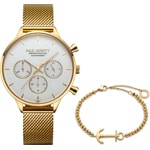 Paul Hewitt Oceanpulse Marinium Steel Gold Set Ø 39 - PH-SET-0388
