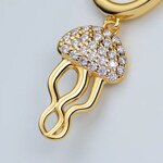 Paul Hewitt Boucles d'oreille Jellyfish Argent 925 Or vermeil - PH-JE-2074