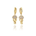 Paul Hewitt Boucles d'oreille Jellyfish Argent 925 Or vermeil - PH-JE-2074