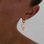 Paul Hewitt Boucles d'oreille Jellyfish Argent 925 Or vermeil - PH-JE-2074