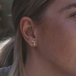 Paul Hewitt Clous d'oreilles Turtle Marinium Ocean Steel Doré - PH-JE-0183