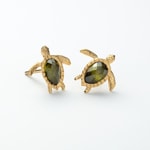 Paul Hewitt Clous d'oreilles Turtle Marinium Ocean Steel Doré - PH-JE-0183