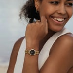 Paul Hewitt Petit Soleil Round Marinium Ocean Steel Crystal Ø 25 Gold / Black - PH-W-1179