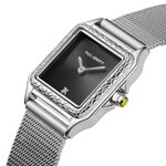 Paul Hewitt Petite Tortue Silver / Black - PH-W-2026