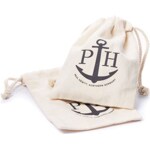 Paul Hewitt Phrep IP Gold Anchor Bracelet Leather Dark Berry - PH-PH-L-G-Db