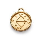 Paul Hewitt Sagittarius Charm Gold