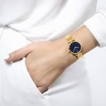 Paul Hewitt Sailor Line Modest Blue Lagoon IP Gold Mesh Ø 28 - PH-SA-G-XS-B-45S