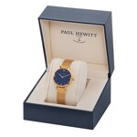 Paul Hewitt Sailor Line Modest Blue Lagoon IP Gold Mesh Ø 28 - PH-SA-G-XS-B-45S