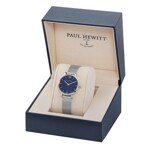 Paul Hewitt Sailor Line Modest Blue Lagoon Mesh Silver Ø 28 - PH-SA-S-XS-B-45S