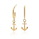Paul Hewitt Jewellery Set Anchor Marinium Ocean Steel Gold - PH-SET-7