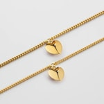 Paul Hewitt Jewellery Set Ocean Heart Mama & Mini Set Marinium Ocean Steel Gold - PH-JE-2282