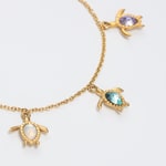 Paul Hewitt Turtle Bracelet Rainbow Marinium Ocean Steel Gold - PH-JE-1260