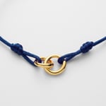 Paul Hewitt Waves Bracelet Marinium Ocean Steel Blue / Gold - PH-FB-0290
