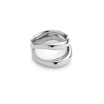 Paul Hewitt Waves Damenring Marinium Ocean Steel Silbrig