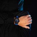 Perrelet Turbine 41 Titanium Blue - A4067/2