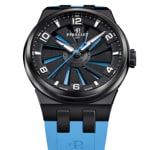 Perrelet Turbine 41 Titanium Ice Blue - A4067/7