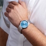 Perrelet Weekend GMT Ice Blue - A1304/9