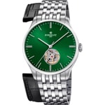 Perrelet Weekend Open Heart Green